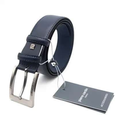 Pierre Cardin Lacivert Deri Erkek Kemer PC-2009LS0 - 6
