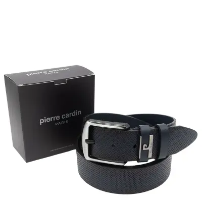 Pierre Cardin Lacivert Deri Erkek Kemer PC-2099L3T - 1