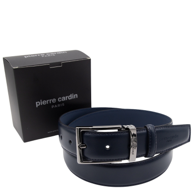 Pierre Cardin Lacivert Deri Erkek Kemer PC-2209KO15 - 1