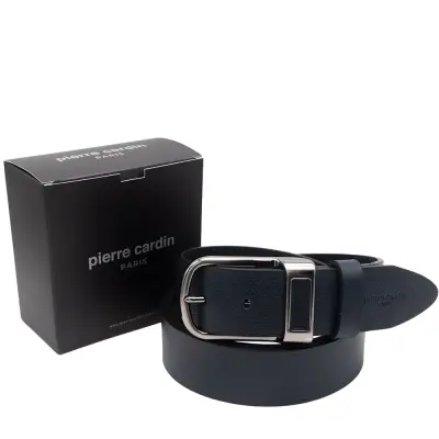 Pierre Cardin Lacivert Deri Erkek Kemer PC-500SVN3L8 - 3