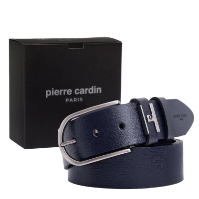 Pierre Cardin Lacivert Deri Erkek Kemer PC-MDL3L8 - 1