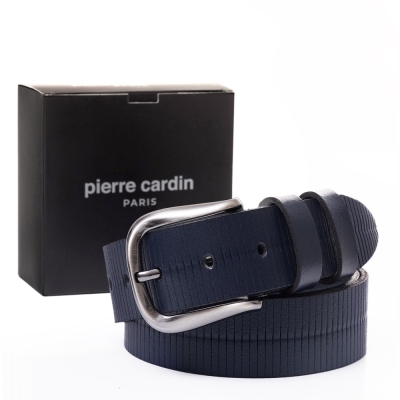 Pierre Cardin Lacivert Deri Erkek Kemeri PC-4160L4P - 1