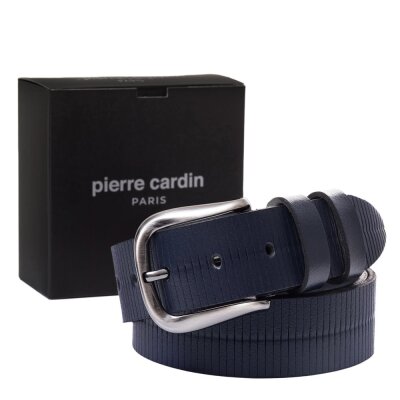 Pierre Cardin Lacivert Deri Erkek Kemeri PC-4160L4P - 1
