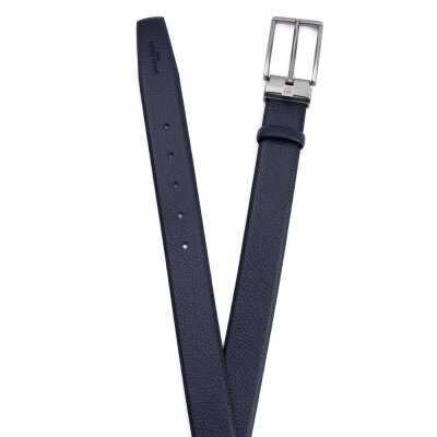 Pierre Cardin Lacivert Floater Deri Erkek Kemer PC100FL38 - 4