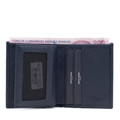 Pierre Cardin Lacivert Floater Erkek Cüzdanı 1335L1N - 3