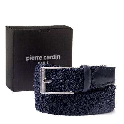 Pierre Cardin Lacivert Örgü Erkek Kemer PC-1745P6Z - 1
