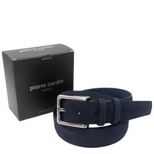 Pierre Cardin Lacivert Suet Deri Erkek Kemer PC-1009LS7 