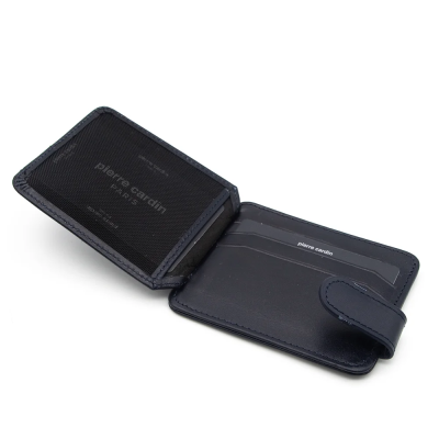 Pierre Cardin Lacivert Unisex Deri Kartlık 0510 - 4