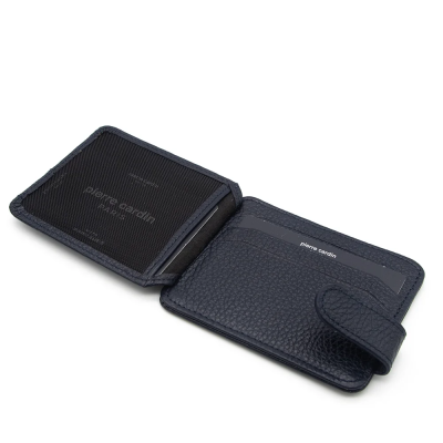 Pierre Cardin Lacivert Unisex Deri Kartlık FT0510 - 4