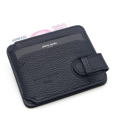 Pierre Cardin Lacivert Unisex Deri Kartlık FT0510 - 2