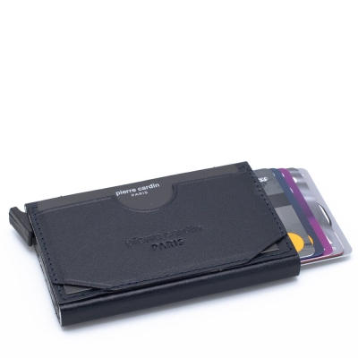 Pierre Cardin Lacivert Unisex Otomatik Deri Kartlık 0273S3J - 3