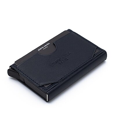 Pierre Cardin Lacivert Unisex Otomatik Deri Kartlık 0274L4Z - 1