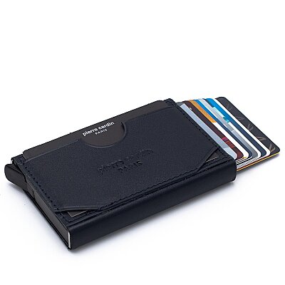 Pierre Cardin Lacivert Unisex Otomatik Deri Kartlık 0274L4Z - 3