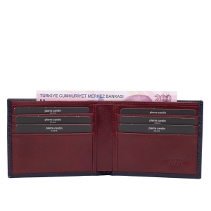 Pierre Cardin Lacivert/Bordo Deri Erkek Cüzdanı 3664L3B - Pierre Cardin (1)