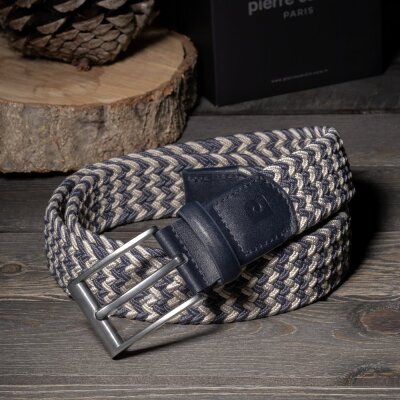 Pierre Cardin Multi Renk Örgü Erkek Kemer PC-1745K9E - 5