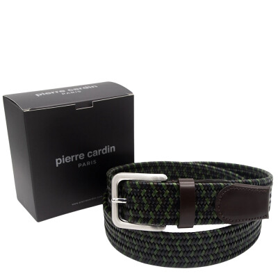 Pierre Cardin Multi Renk Premium Örgü Deri Kemer PC-1712M6R - Pierre Cardin