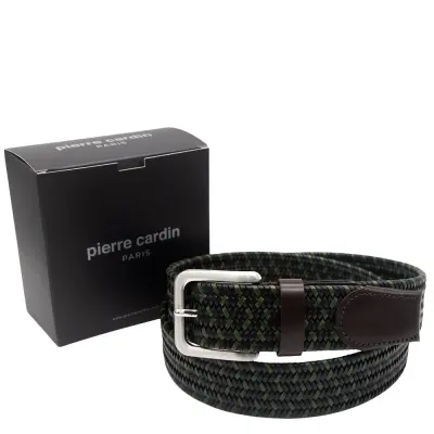 Pierre Cardin Multi Renk Premium Örgü Deri Kemer PC-1712M6R - 1