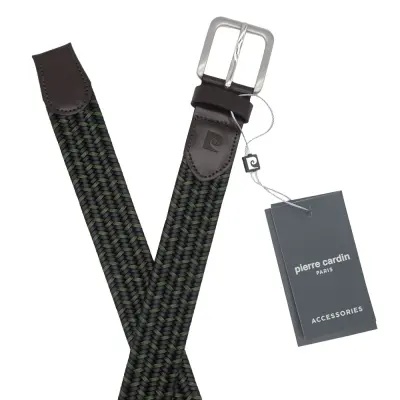 Pierre Cardin Multi Renk Premium Örgü Deri Kemer PC-1712M6R - 5