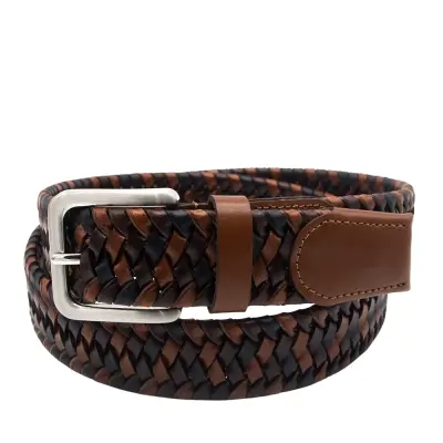 Pierre Cardin Multi Renk Premium Örgü Deri Kemer PC-1714M4R - 2
