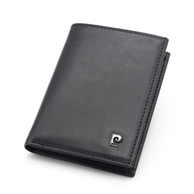 Pierre Cardin Siyah Analin Deri Kredi Kartlık 032A55 - 2