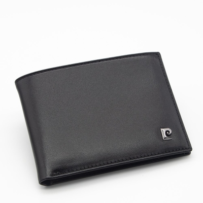 Pierre Cardin Siyah Analin Deri Kredi Kartlık 075A55 - 2