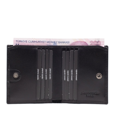 Pierre Cardin Siyah Analin Erkek Cüzdanı 1635A2C - 2