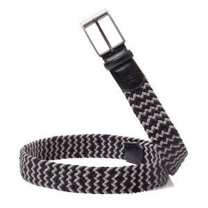 Pierre Cardin Siyah-Arduvaz Örgü Erkek Kemer PC-1745S4A - Pierre Cardin (1)