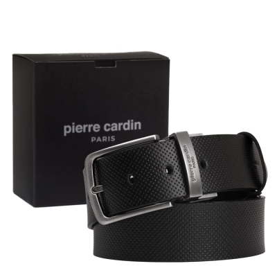 Pierre Cardin Siyah Çift Yönlü Deri Erkek Kemer (En 4 cm) PC-4099H2N - 1