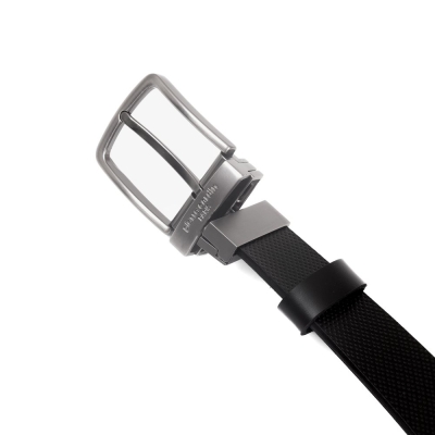 Pierre Cardin Siyah Çift Yönlü Deri Erkek Kemer (En 4 cm) PC-4099H2N - 5