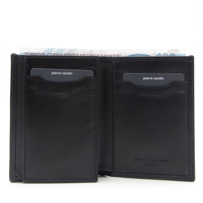 Pierre Cardin Siyah Deri Erkek Cüzdanı 2734A55 - 2