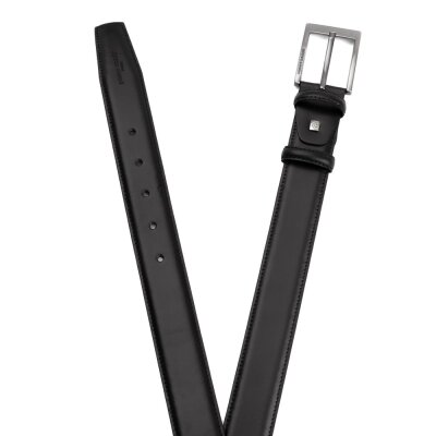 Pierre Cardin Siyah Deri Erkek Kemer PC-2009P05 - 4