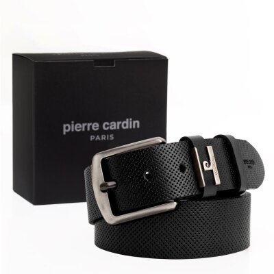 Pierre Cardin Siyah Deri Erkek Kemer PC-2099CB3 - 1