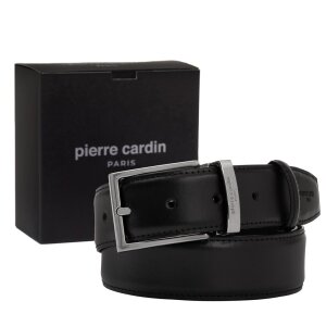 Pierre Cardin Siyah Deri Erkek Kemer PC-2209KA55 - Pierre Cardin