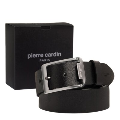 Pierre Cardin Siyah Deri Erkek Kemer PC-3100HS9 - 1