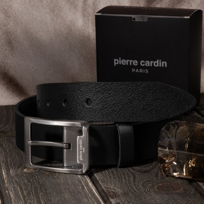 Pierre Cardin Siyah Deri Erkek Kemer PC-3100HS9 - 5