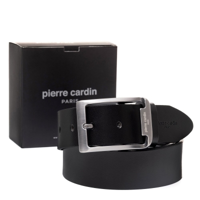 Pierre Cardin Siyah Deri Erkek Kemer PC-4100S3A - 1
