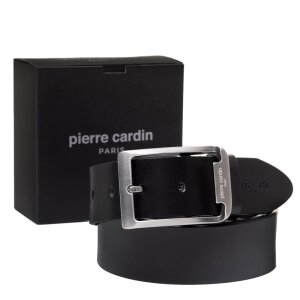 Pierre Cardin Siyah Deri Erkek Kemer PC-4100S3A - Pierre Cardin