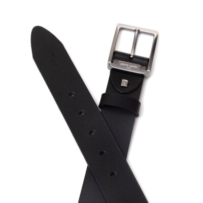 Pierre Cardin Siyah Deri Erkek Kemer PC-4100S3A - 4