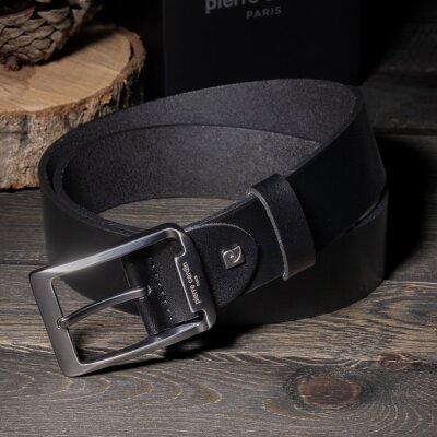 Pierre Cardin Siyah Deri Erkek Kemer PC-4100S3A - 5