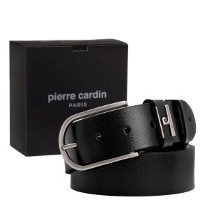 Pierre Cardin Siyah Deri Erkek Kemer PC-MDLS41 