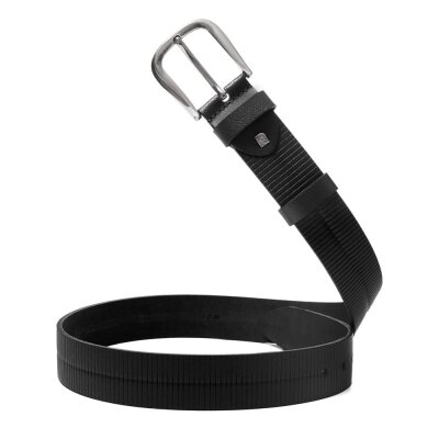 Pierre Cardin Siyah Deri Erkek Kemeri PC-4160S6P - 2