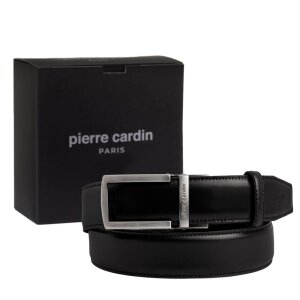 Pierre Cardin Siyah Deri Otomatik Tokalı Erkek Kemeri PCOTM01S6T 