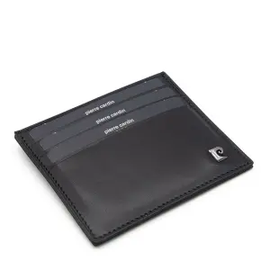 Pierre Cardin Siyah Deri Unisex Kredi Kartlık 042A55 