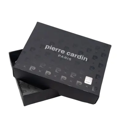 Pierre Cardin Siyah Deri Unisex Kredi Kartlık 042A55 - 5