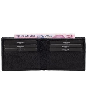 Pierre Cardin Siyah Floater Deri Erkek Cüzdanı 3664N4L - Pierre Cardin (1)