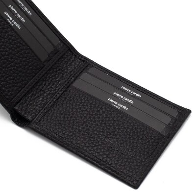 Pierre Cardin Siyah Floater Deri Erkek Cüzdanı 3664N4L - 4
