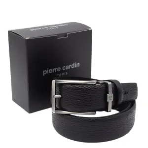 Pierre Cardin Siyah Floater Deri Erkek Kemer PC100FS41 