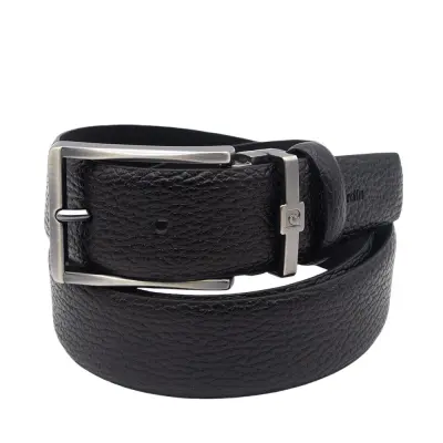 Pierre Cardin Siyah Floater Deri Erkek Kemer PC100FS41 - 6