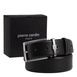 Pierre Cardin Siyah Floater Deri Erkek Kemer PC100FS41 