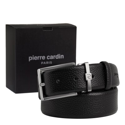 Pierre Cardin Siyah Floater Deri Erkek Kemer PC100FS41 - 1